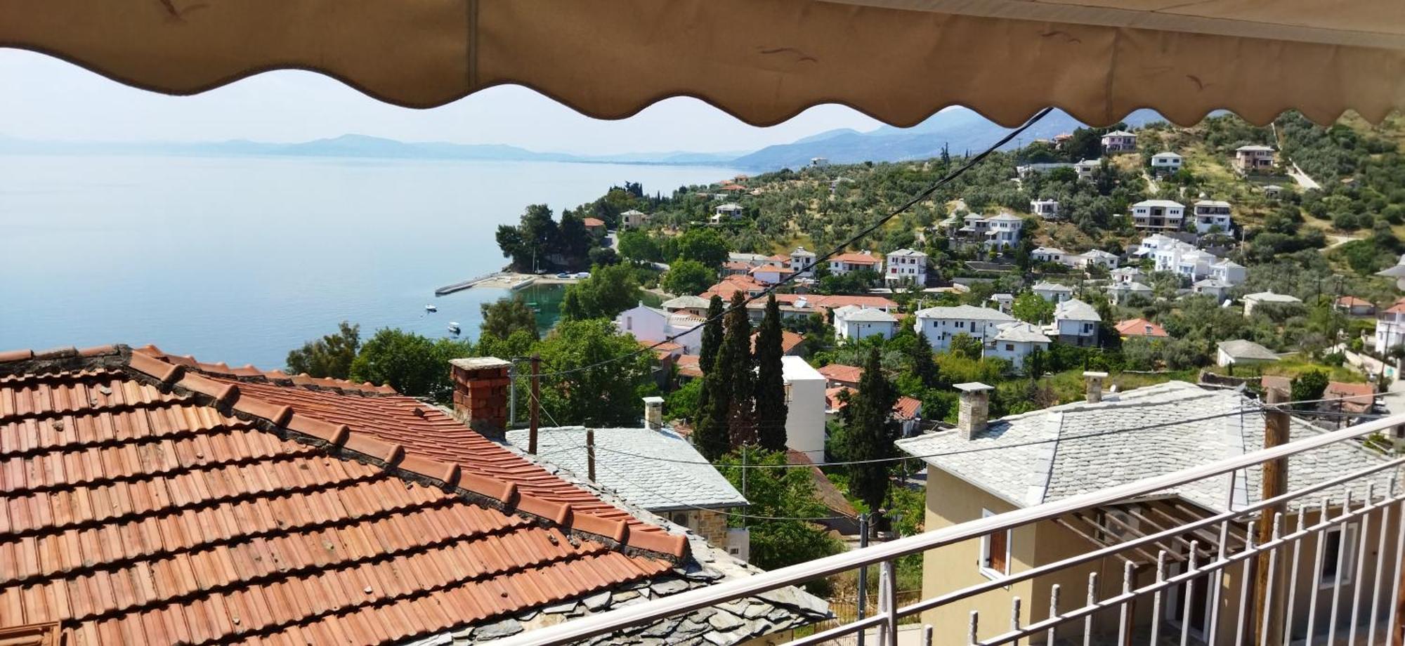 Вилла ¨Με Θέα Το Ηλιοβασίλεμα¨ Афиссос Экстерьер фото