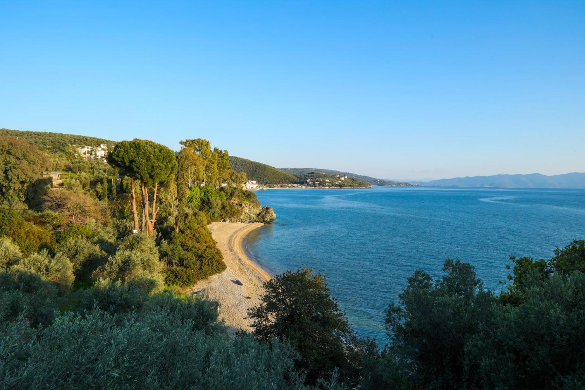 Вилла ¨Με Θέα Το Ηλιοβασίλεμα¨ Афиссос Экстерьер фото