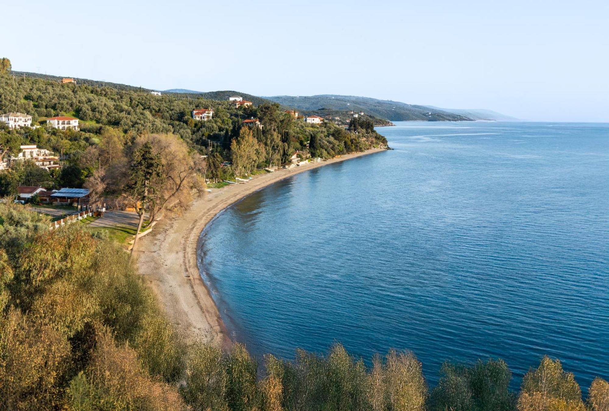 Вилла ¨Με Θέα Το Ηλιοβασίλεμα¨ Афиссос Экстерьер фото
